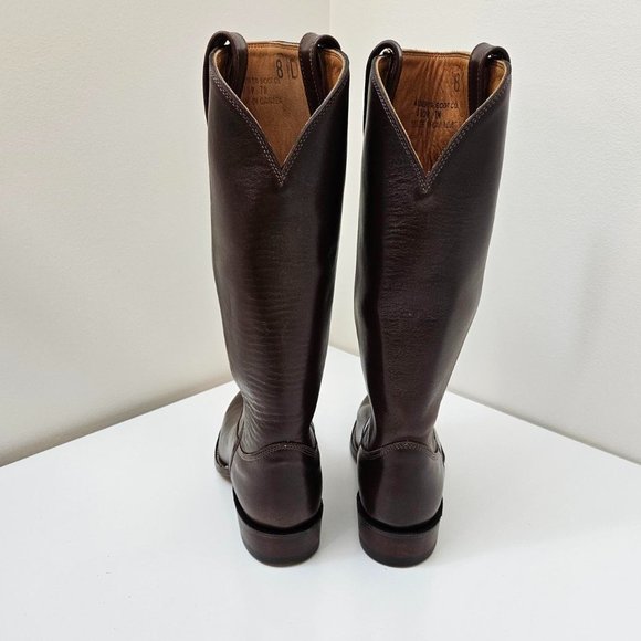 18. Cowboy (girl) boots by Alberta Boots Co. Size 8 D - Picture 6 of 10